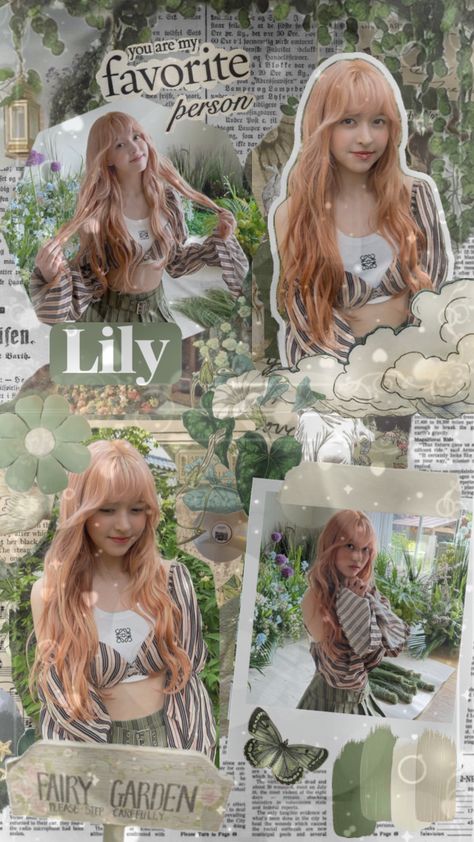 𝐋𝐢𝐥𝐲, @you_got_me_feelin_butterflies my entry for the comp… Hope you like it :)
 #kpop #nmixx #compentry  #nmixxlily #cottagecore #vintage #kpopwallpaper #aesthetic #collage #sagegreen Lily Wallpaper, Black Fairy, Big G, Cottagecore Vintage, You Are My Favorite, Cottagecore Aesthetic, Aesthetic Collage, Wallpapers Vintage, Kpop Wallpaper