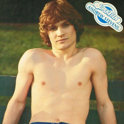 Andrew Stevens Super Teen, Shirtless Actors, Tiger Beat, Teen Magazine, David Cassidy, Shirtless Men, Pink Suede, Tv Stars, Celebrities Male