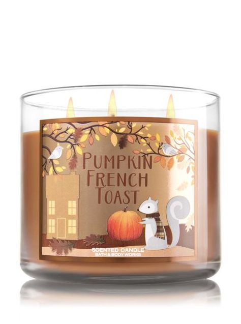 Pumpkin French Toast: Love the smell of warm maple syrup, pumpkin spice, and caramelized brown sugar? Try this scented candle that is both beautiful and works as a decorative piece in your home this Fall. Find more decorative pieces for your home here. Bath And Body Works Candles, Candle Obsession, Pumpkin French Toast, Bath & Body Works, Bath N Body Works, Bath Body Works Candles, Decor Candles, Christmas Scents, Bath Candles