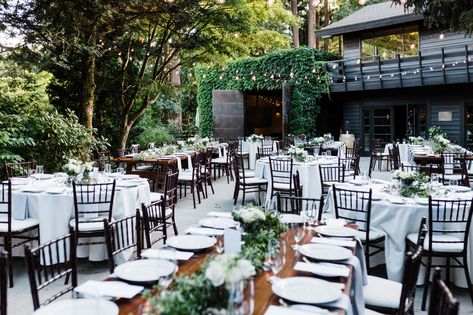 JM Cellars Outdoor Seating Jm Cellars Wedding, Jm Cellars, Wedding Head Table, Table Aesthetic, Clear Tent, Head Table Wedding, Wedding Notes, Washington Wedding, Inexpensive Wedding Venues