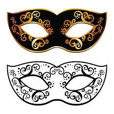 Silhouette Masque Vénitien Vectoriels et illustrations libres de droits - iStock Mardigras Mask, Masquerade Mask Template, Mask Template Printable, Masquerade Ball Party, Theme Carnaval, Venetian Carnival, Mask Drawing, Party Mask, Mask Template