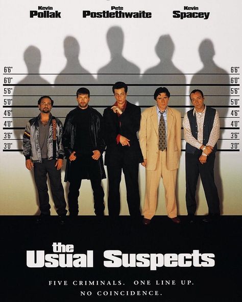 The Usual Suspects, Movie Poster