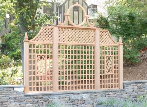 Garden Fences | Pergola | Arbors | Trellises | Decorative Fences NJ Deer Fencing, Garden Fences, Trellis Fence, Arbors Trellis, Garden Wood, Trellis Panels, Lattice Fence, Video Garden, Types Of Fences