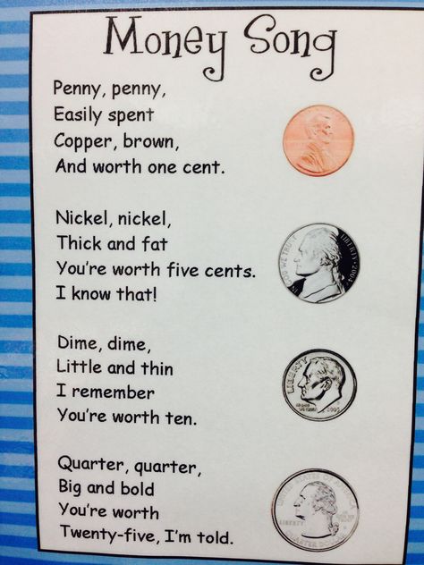 Homeschool Prek Ideas, First Grade Circulum, Kindergarten Circulum, Money Song, Preschool Materials, Elementary Homeschool, Mother Life, Teaching Money, Flowing River