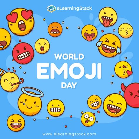 Happy World Emoji Day! 🥳 Comment down your recently used Emoji 🤣🙄😂 Emoji Day, Elearning Templates, World Emoji, World Emoji Day, Comics, Quick Saves