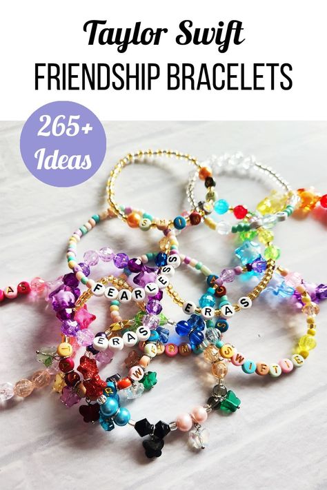 Taylor Swift Friendship Bracelet Ideas. Over 265 ideas for words to use in making Eras Tour friendship bracelets. Taylor Swift Friendship Bracelet Ideas, Taylor Swift Tim Mcgraw, Friendship Bracelet Ideas, Eras Tour Friendship Bracelets, Taylor Swift Friendship Bracelet, Free Printables Organization, Taylor Swift Tour Outfits, Swift Tour, Taylor Swift Fearless