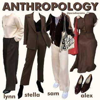 Anthropology Aesthetic Outfit, Anthropology Clothing, Anthropology Major, The Best Movies, Best Movies, Swag Outfits For Girls, Fashion Collage, Girly Images, Student Fashion