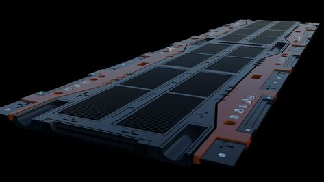 ArtStation - Modular Sci-Fi Floor, Gavin Saunders Crate Concept Art, Sci Fi Floor, Sci Fi Helmet, Scifi Design, Sci Fi Base, Scifi Building, Scifi Environment, Sci Fi Wall, Space Hulk