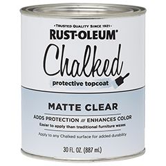 Rust-Oleum® Chalked Protective Topcoat is a clear coating that is applied over Chalked Ultra Matte Paint.  It adds protection and durability, while enhancing color.  Apply over Chalked Ultra Matte Paint to make any piece last and keep it timeless. Rustoleum Chalked, Best Chalk Paint, Rustoleum Chalk Paint, Bed Makeover, Chalk Paint Projects, Matte Paint, Furniture Wax, Rust Oleum, Dresser Makeover