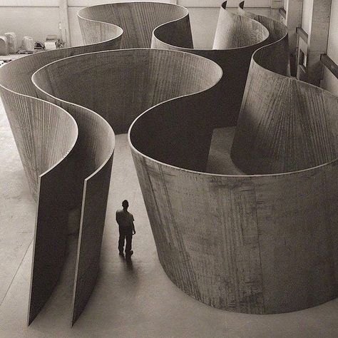 Gagosian Gallery, Anish Kapoor, Richard Serra, Architecture Magazines, Guggenheim Museum, Contemporary Sculpture, Sculpture Installation, Art Installation, Minimal Art