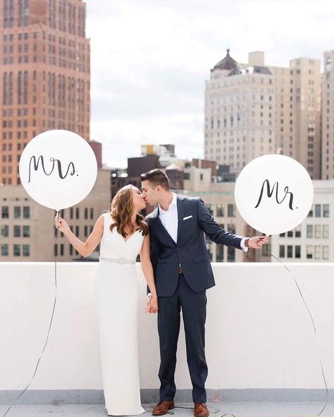 The Knot on Instagram: “Fun "Mr." and "Mrs." balloons make for the perfect photo op! 🎈 #theknot 📷: @nikimariephoto” Mr And Mrs Balloons, Wedding Decor Photography, Decorations For Wedding, Decor Photography, Nashville Wedding, Wedding Reception Ideas, Captured Moments, Photo Op, Future Mrs