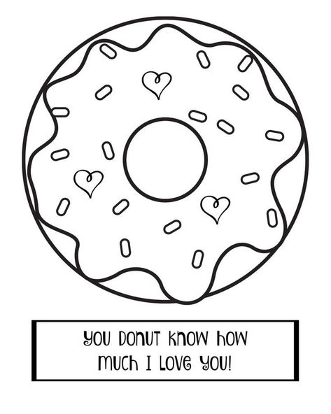 Donuts With Dads Craft, Dads And Donuts Crafts, Preschool Dads Day Crafts, Donuts With Dad Craft Preschool, Donut Crafts For Toddlers, Donuts For Dads Preschool, Donut Template Free Printable, Fathers Day Craft Ideas For Preschoolers, Donut Craft Preschool