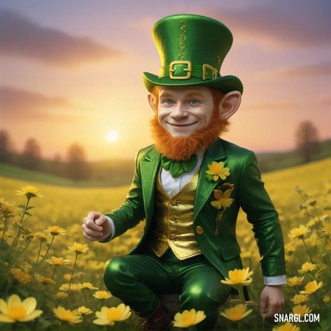 Happy Personality, Scaring People, Love Spiritual, Irish Symbols, Magical Creature, Colorful Space, Green Suit, Find Love, Lucky Charms