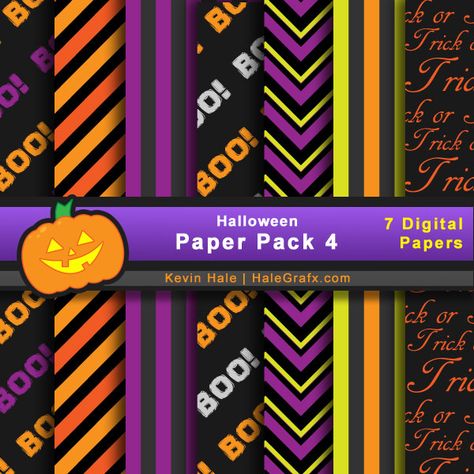 FREE Halloween Digital Paper Pack 4 Digital Paper Freebie, Halloween Digital Paper, Background Halloween, Digital Paper Free, Halloween Scrapbook, Paper Packs, Paper Patterns, Printable Scrapbook Paper, Art Halloween