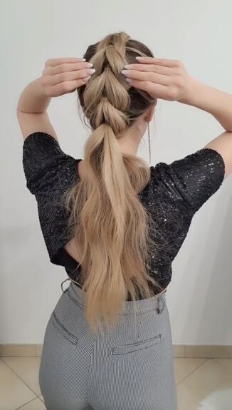 Hair Braid Hacks, Puffy Ponytail, Poppy Hairstyles, Braid Hack, Coconut Oil Hair Mask Diy, Narcissa Malfoy, Puffy Hair, Calico Cats, Coconut Oil Hair Mask