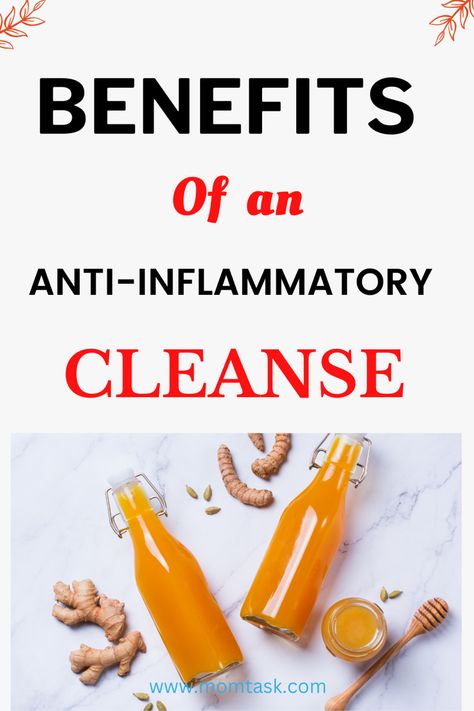 Discover the health benefit of an anti inflammatory cleanse. Detox your body the natural way. Cleanse your body with natural home remedies. #cleanse #detoxcleanse #antiinflammatory #healthy #healthyliving Food That Causes Inflammation, Body Inflammation, Healthy Book, Cleanse Detox, Improve Energy Levels, Reducing Inflammation, Anti Inflammation, Wellness Trends, Unprocessed Food