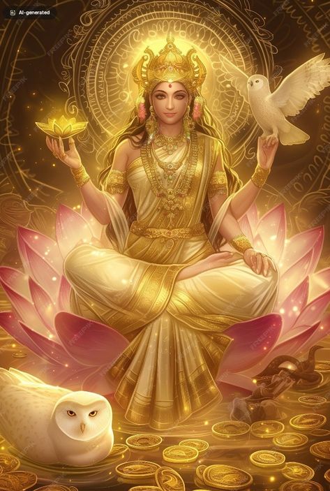 Dhanteras Pictures, Narayan Images, Lakshmi Mata, God Painting, Spiritual Pictures, Goddess Kali, Aadi Shakti, Happy Navratri Images, Free Spirit Quotes