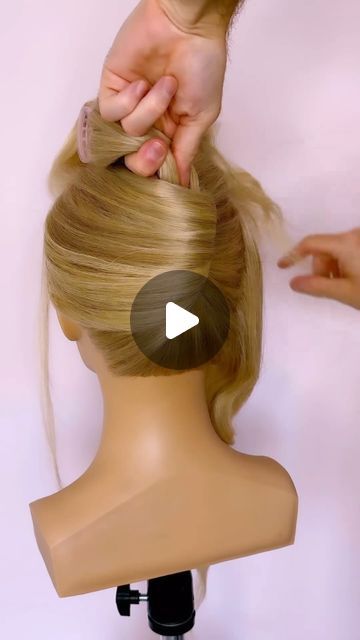 Joseph I'Anson on Instagram: "Do you wanna see how to create the viral French twist?Then you need to watch this tutorial!!!!

L’IMAGE Mannequin - “DENISE” from @equip_the_creative use code Joseph10 at the checkout to get 10% off your order. 

Styled using @colorwowhair 

#hairtutorial #hairup #hairupdo #hairdo #hairdosimple #updo #updos #updohairstyles #hairups #hairstyles #hairideas #Weddinghair #hairwedding #bridalhair #reel #reels #igreels #ighair #hairfashion #hairhack #hairgoals #updostyles #upstyle #tutorialhair #hairart #reelitfeelit #bridalhair #bridalhairinspo #kimkardashian #sabr 
@behindthechair_com 
@markleesonsalons @nextlevelhairstylists @hairbrained_official @limage_gmbh @hairtutorial4you @hairstyles_ideas__ @i.love.hairstyles @esteticamagazine @beyondtheponytail @ghdhair @g French Roll Hairstyle Wedding, 1950s Updo Hairstyles, Fascinator Hairstyles Long, Bridal High Updo, High Updo Wedding, Hairup Hairstyle, Casual Hairstyles For Long Hair, Formal Hairstyles Updo, Love Hairstyles