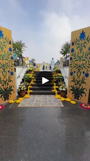 1K views · 1.9K reactions | A blend of fresh flowers vibrant decor haldi ceremony ❤️
.
.
.
.#weddingday #weddinginspiration #weddingplanners #eventdecor #eventfoodcatering #haldiceremony #mehandicelebration #eventcaterers #catering | MITTAL WEDDING PLANNER | Raghav, Tanishk Bagchi, Asees Kaur · Teri Baaton Mein Aisa Uljha Jiya Title Song (From "Teri Baaton Mein Aisa Uljha Jiya") Haldi Celebration, Haldi Decorations, Asees Kaur, Vibrant Decor, Peacock Decor, Flowers Colorful, Organza Flowers, Bright Florals, Haldi Ceremony