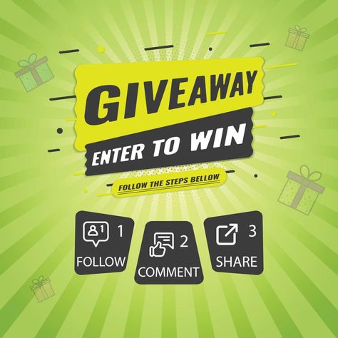 Giveaway quiz contest and announcement for social media feed. Vector template prize win competition with steps Giveaway Announcement, Contest Ideas, Social Media Feed, Vector Template, Logo Banners, Cityscape Photos, Heart With Arrow, Instagram Inspo, Background Banner