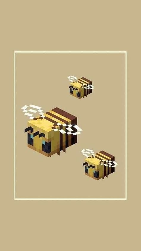 Minecraft Shop, Dream Team App, Minecraft Bee, Mc Wallpaper, Minecraft Drawings, Minecraft Mobs, Minecraft Wallpaper, Dream Artwork, Minecraft Art