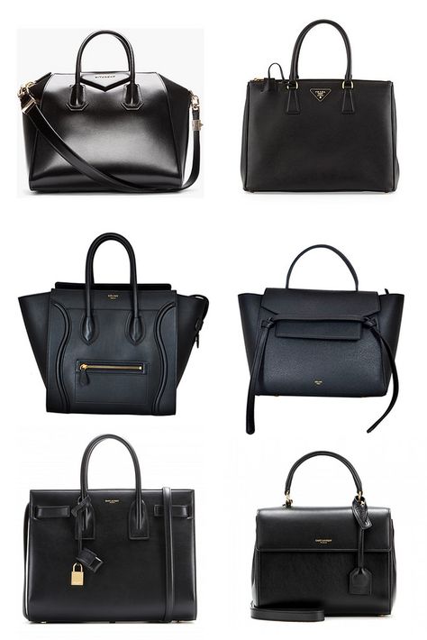 Wishlist: classic bags Best Designer Work Bags, Classic Luxury Bags, Designer Work Bags, Everyday Black Bag, Designer Work Bag, Designer Handbags Chanel, Designer Handbags Louis Vuitton, How To Have Style, Timeless Bags