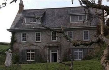 Flete Estate, used as Barton Cottage in Sense and Sensibility. Barton Cottage, House Star, Sense And Sensibility, Film Locations, Fancy Houses, Abandoned Mansions, Stone Cottage, Window Shutters, Rose Cottage