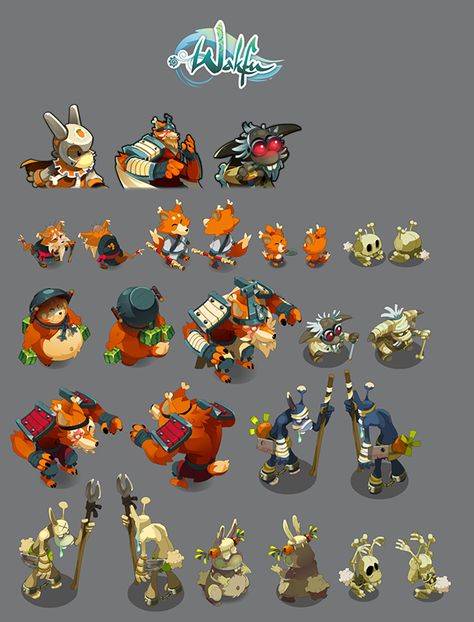 Treasure Illustration, Wakfu Mmorpg, Wakfu Manga, Isometric Art, Concept Art Character, Game Characters, Game Concept, Game Character Design, Treasure Island