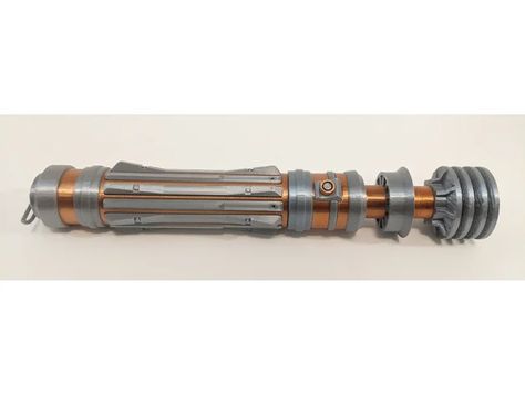 Leia Organa Lightsaber, Leia Lightsaber, Set Building, Leia Organa, Original Trilogy, Lightsaber, Blacksmithing, 3d Print, Metal Working