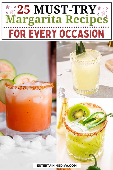 25 Must-try Margarita Recipes For Every Occasion | Cocktails Classic Margarita Recipe, Jello Shot, Traditional Margarita, Best Summer Cocktails, Easy Summer Cocktails, Perfect Margarita, Potluck Dinner, Summer Food Party, Classic Margarita