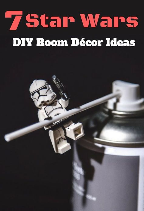 Room Decorations Diy, Star Wars Room Decor, Diy Star Wars, Star Wars Bedroom, Diy Star, Star Wars Room, Star Wars Decor, Star Wars Diy, Star Wars Inspired