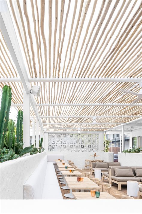 Restaurant Ceiling Design, Shop Exterior Design, Alternative Furniture, Restaurant Ceiling, Shop Exterior, Alfresco Dining Area, Coastal Style, Puglia, Home Builders