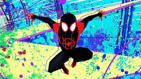 Spider Man Into The Spider Verse, Into The Spider Verse, Spider Art, Verse Art, Spider Gwen, The Spider, Miles Morales, Celebrity Art, Fun Comics