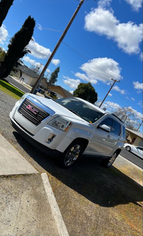 White 2011 GMC Terrain Gmc Terrain, Anime Life, Dream Cars, Cars, Funny, Anime, White, Quick Saves