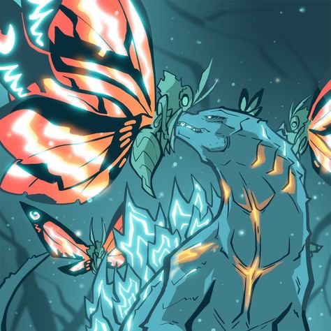 Godzilla X Mothra, Godzilla Monsterverse, Godzilla Kaiju, Godzilla Monsters, Godzilla Funny, Godzilla 2, Godzilla Comics, Godzilla Wallpaper, All Godzilla Monsters