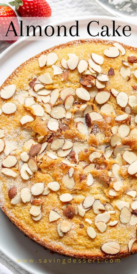 Joanna Gaines Almond Cake, Sweet Almond Cake, Lemon Almond Cake Recipe, Almond Cakes Recipes, Tastefully Simple Almond Pound Cake Recipes, Almond Paste Uses, Dutch Almond Cake, Almond Cake From Box Cake, Almond Cake Recipe From Scratch