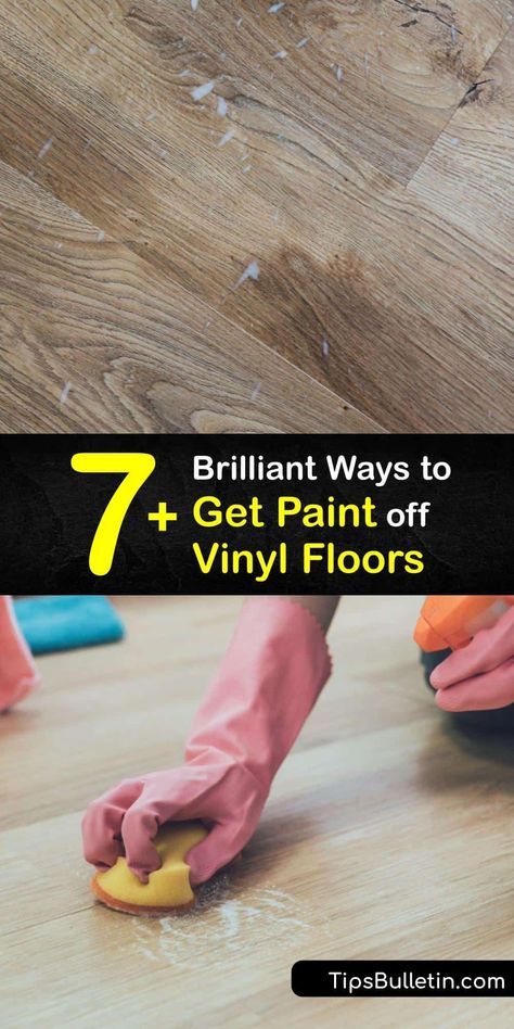 How To Get Paint Off Laminate Floors, How To Remove Paint From Laminate Floor, How To Get Paint Off Wood Floors, Paint Vinyl Floor, Painting Vinyl Floors, Diy Paint Booth, Remove Acrylic Paint, How To Remove Paint, Yummiest Food