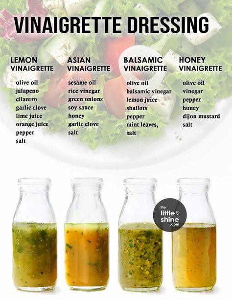 Little DIY Diy Vinegrette Dressing, Homemade Vinegarette Dressings, Asian Vinaigrette Dressings, Vinegrette Salad Recipes, Vinegarette Dressing Recipes, Diy Vinaigrette, Vingerete Dressing Recipes, Vinegrette Recipe, Chipotle Vinaigrette Dressing