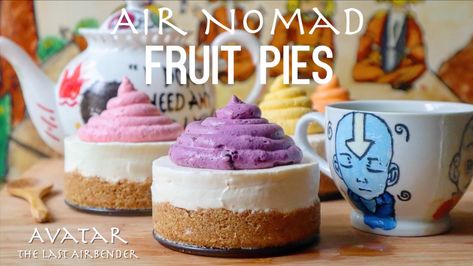 Avatar The Last Airbender Food Ideas, Avatar The Last Airbender Recipes, Fantasy Meals, Atla Party, Avatar Birthday, Avatar Party, Themed Recipes, Fruit Pies, Geek Food