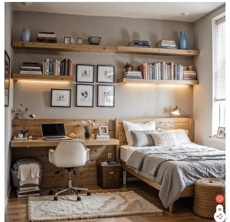 Organization For Small Bedroom, Graces Room, Dorm Room Setup, London Room, Small Boys Bedrooms, Dorm Room Themes, Small Kids Bedroom, Boys Dorm Room, Cabin Office