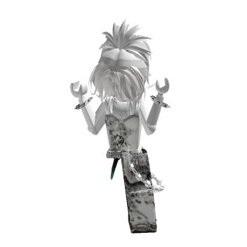 Roblox White Hair Outfits, Black And White Roblox Avatar, White Roblox Avatar, Roblox Sultan, Ava Roblox, Emo Roblox Outfits, Emo Outfit Ideas, Roblox Avatars Ideas, Butterfly Tattoo Stencil