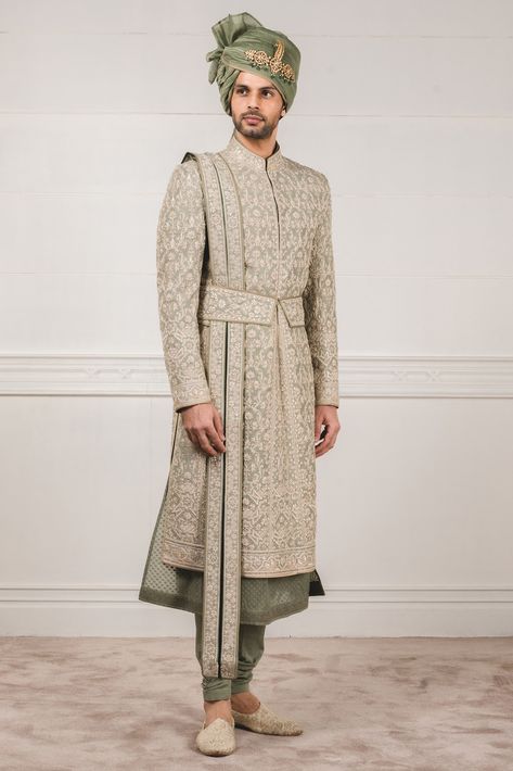 Designers - Top Fashion Designers from India. For Latest Designs & Collections Visit Now! Latest Sherwani Designs For Groom, Punjabi Photo, Indian Groom Dress, Sherwani For Men Wedding, Wedding Kurta For Men, Embroidered Sherwani, Groom Dress Men, Wedding Outfits For Groom, Indian Groom Wear