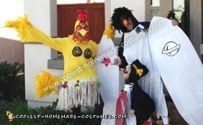 Coolest Homemade Surf's Up Family Costume Cody Maverick Surfs Up Costume, Chicken Joe Costume, Surfs Up Costume, Cody Maverick, Chicken Joe, September Morning, Chicken Hats, Cute Group Halloween Costumes, Mavericks Surfing