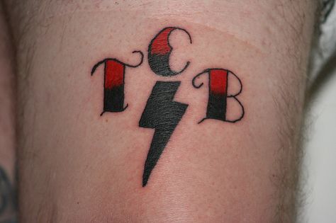 Elvis Tcb Tattoo | tcb tattoo by me on me | Flickr - Photo Sharing! Tcb Tattoo, Elvis Tattoo, Elvis Tcb, Lightning Tattoo, Vegas Tattoo, Traditional Style Tattoo, King Tattoos, Traditional Tattoo Sleeve, Weird Tattoos