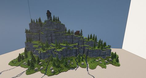 Minecraft Cliffside Terraforming, Minecraft Beach Terraforming, Minecraft Terrain Ideas, Minecraft Custom Terrain, Minecraft Terraforming Ideas, Terraforming Minecraft, Landscape Minecraft, Minecraft Skyrim, Minecraft Landscaping