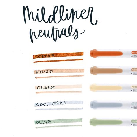 Mildliner Color Palette, Zebra Mildliner Neutral, Mild Liner Color Combo, Mildliner Color Combos, Happy Lady, Bible Study Materials, Mildliner Highlighters, Ipad Notes, Bible Timeline