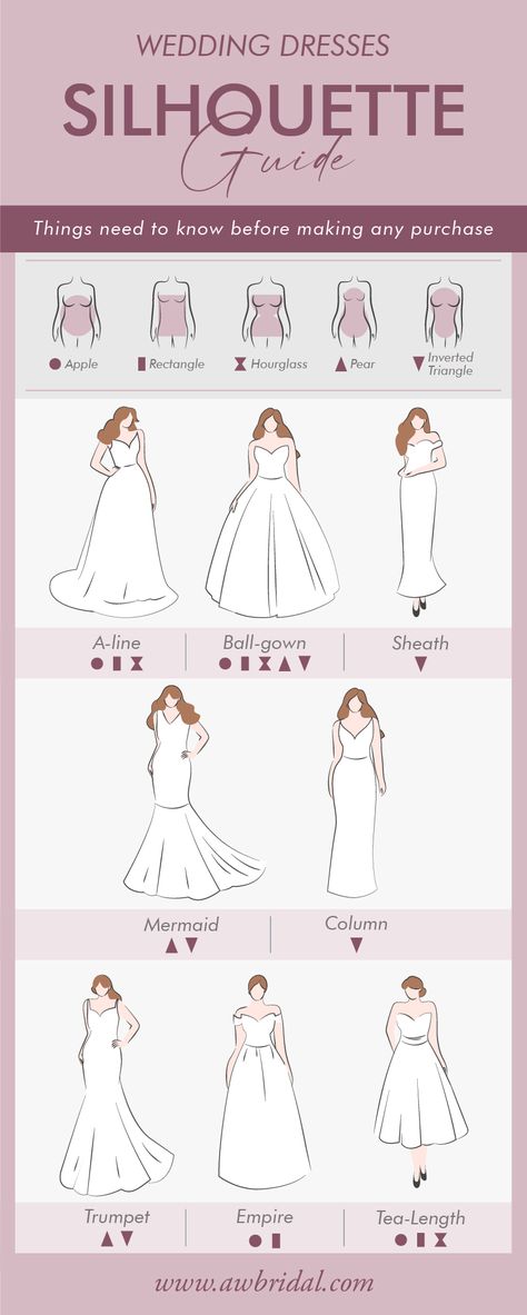 Dress Silhouette Guide, Wedding Dress Silhouette Guide, Dresses Silhouette, Wedding Gown Patterns, Sleeveless Wedding Gown, For Wedding Dresses, Fashion Design Books, Wedding Dress Silhouette, Aline Wedding Dress