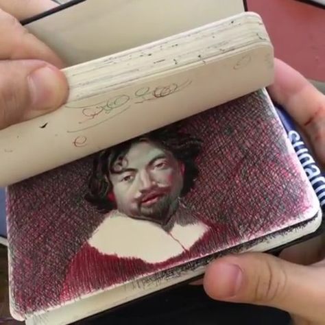 🎞 ARTWORKS IN VIDEOS 🎞 on Instagram: “SKETCHBOOK by @nicolasvsanchez 👑 . . Follow us for more! #playart” Color Pen Art, Sketchbook Studies, Multi Color Pen, Ballpoint Pen Art, Pencil Portrait Drawing, Ballpoint Pen Drawing, Color Pen, Pen Sketch, Pencil Portrait