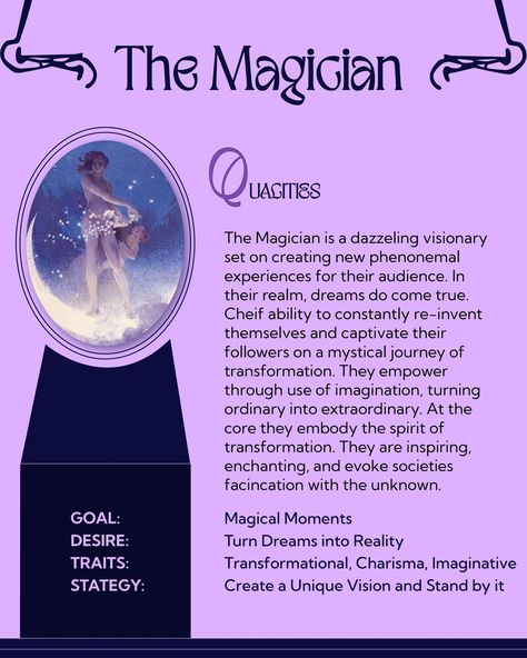 The Magician represents the spirit of transformation. Herbal Books, Abbott Handerson Thayer, Pallas Athena, Powerful Branding, The Jester, Malice Mizer, Brand Archetypes, Tone Of Voice, Branding Tools