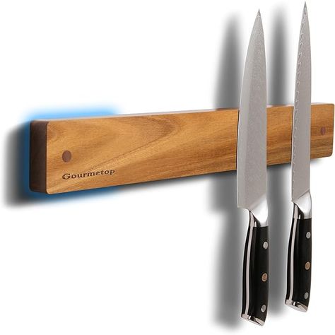 Knife Strip, Knife Magnet, Magnetic Knife Rack, Magnetic Knife Blocks, Magnetic Knife Holder, Knife Rack, Wood Knife, Kitchen Cutlery, Magnetic Strip